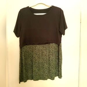 Babydoll Nursing/Maternity Tshirt